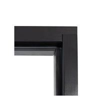 PROSAUNAS Clear & Tinted Glass Sauna Door, Prehung Tinted Glass Sauna Door (Right Hanging, Clear - Black Alder Frame 24x73)