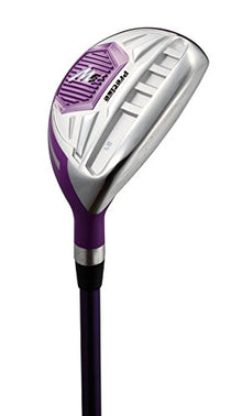 PRECISE Ladies Golf Clubs Set Titanium Driver Fairway Hybrid Irons Putter Bag Purple
