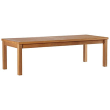 Outdoor Patio Teak Wood Coffee Table Natural