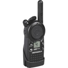 Motorola Solutions 4-Pack CLS1410 UHF 2-Way Radio with Remote Speaker Mic Black