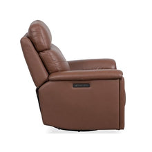 Flexsteel Refined Power Swivel Gliding Recliner with Power Headrest & Lumbar, 240° Swivel, USB-A & USB-C Charging, Hidden Cupholders, Performance Fabric, DualFlex™ Spring