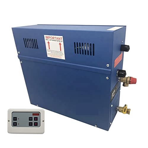 YWangQiang Sauna Steam Generator Steam Shower Generator Kit System 3KW Portable Sauna Steam Bath Generator for Steam Room with Controller Sauna Accessories