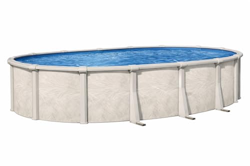 Lake Effect Pools 'Fallston' 12 ft x 24 ft Oval Above Ground Swimming Pool