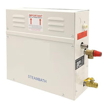 YHYWJHY Bathroom Sauna Machine Self-draining Steam Generator 3-18KW Wet Steam Machine Sauna Machine Steam Generator Home Commercial Bathroom Steam Machine for Shower in Home Steam Room Shower(12KW)