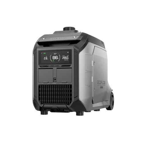 EF ECOFLOW 3200W DC Fast Charging Dual Fuel Smart Generator
