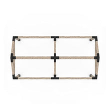 TOJAGRID Grid 30 Double Pergola Kit for 6x6 Wood Posts