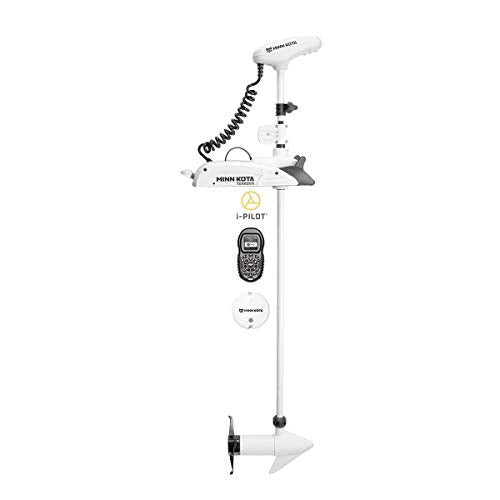 Minn Kota Riptide Terrova Saltwater Electric Trolling Motor 55 lbs Thrust 60" Shaft White