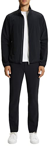 Theory Men's Paper Nylon Track Jacket Black XXL