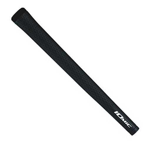 Iomic Sticky Jumbo Black/Black Round Grips (Set of 13)