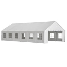 ZJBFXY88 20x40FT Heavy Duty Party Tent with Removable Sidewalls White