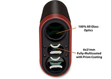 ASTRA OPTIX Golf Laser Rangefinder PRO X-1 Red OLED Display with Slope and PinLock 6x21 1760yd
