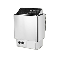 POGHDBXA Sauna Accessories, Sauna Sweat Stove with Internal and External Control, Commercial Stainless Steel Dry for Home Use, Small Machine(4.5kw,NO)