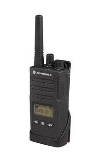 Motorola Solutions 2 Pack RMU2080D Radios with Speaker Mics Black
