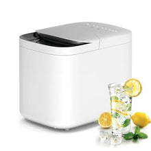 2L Small Ice Maker Machine,Electric Ice Dispenser with Scoop & Basket,Self-Cleaning,Smart Touch Panel for Home/RVs/Office/Bar