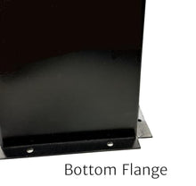 Garden Artisans Black Column Pedestal 12x12x30 Inches