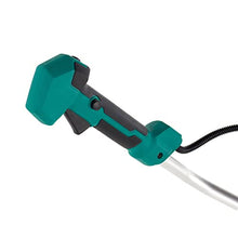 NAC BKB-2B40-LI-2B40-LI-2x20V Lawn Trimmer with Battery 20 V Electric Brush Cutter Includes 2 x Lithium Ion Batteries 4.0 Ah Double Charger 3.0 A Thread Steel Blade Shoulder Strap Garden Trimmer