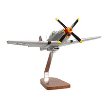 High Flying Models North American P-51 Mustang Mahogany Sculpture Multicolor