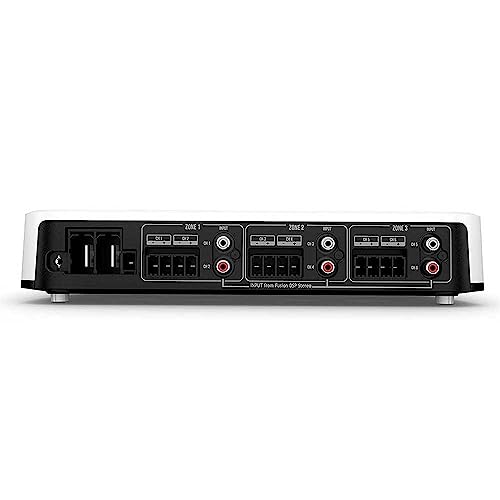 Garmin Fusion Apollo Marine Amplifier 1800W 6 Channel Black and White