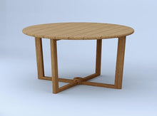 WholesaleTeakFurniture Grade-A Teak Wood Dining 60" SEMA Round Table #2534