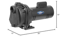 Superior Pump 96220 2 HP Cast Iron Lawn Irrigation Pump, Black