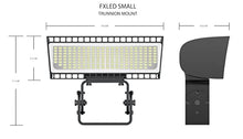RAB FXLEDST FlexFlood Field Adjustable CCT 3000K/4000K/5000K, Field Adjustable Wattage 69W/97W/132W/168W