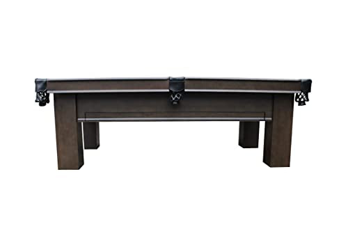 Empire USA Plank & Hide - Elias Billiard Pool Table (w/Drawer) Shadow Grey