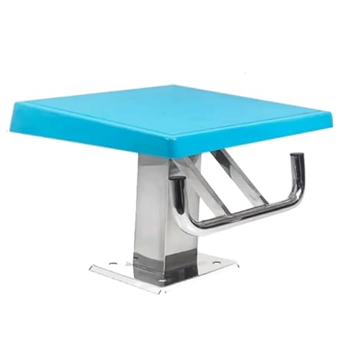 DLYZAYE Heavy Duty Pool Diving Board, Anti-Slip Pool Diving Platform with Stainless Steel Base, Swimming Starting Blocks for Personal Professional Athletes