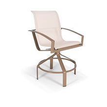 Winston Icon Sling High Back Swivel Balcony Height Stool