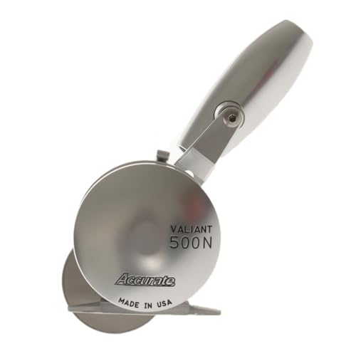 Accurate Boss Valiant 500 Narrow Slow Pitch Jigging Reel BV-500N-SPJ Metallic