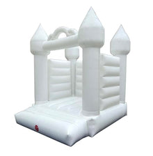 Pogo Bounce House White Inflatable Castle 13x12x14.5 ft
