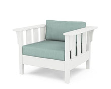 Martha Stewart by POLYWOOD® Acadia 4-Piece Deep Seating Set with Loveseat in White/Glacier Spa