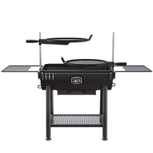 Oklahoma Joe's Firecraft Series Modular Open Fire Barrel Charcoal Grill with 480 sq. in. Cooking Area in Black