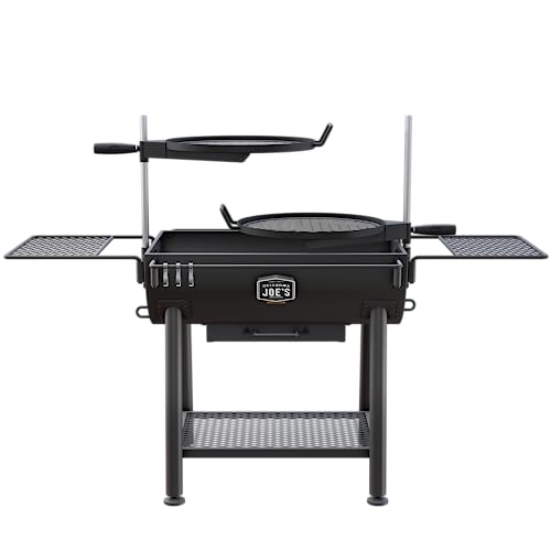 Oklahoma Joe's Firecraft Series Modular Open Fire Barrel Charcoal Grill with 480 sq. in. Cooking Area in Black