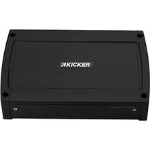 KICKER 12-Inch Marine Subwoofer & 48KXMA5004 Amp Bundle with LED Remote