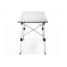 AFPSDLFJDLS Outdoor Folding Table Picnic Waterproof Desk for Beach Camping Aluminium Alloy