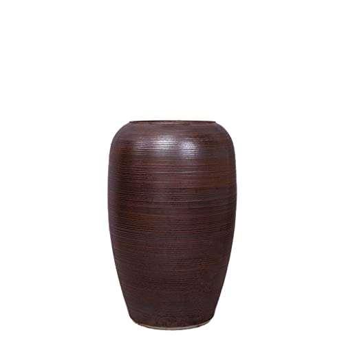 Outdoor Indoor Garden Plant Pots Ceramic Flower Pot Balcony Plant Flower Pot Living Room Decorative Flower Pot Bonsai Flower Pot Indoor Succulent Flower Pot Planting Pot (Color : A, Size : 60x40cm)