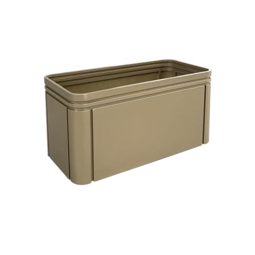 YUHUAWF Garden Bench Planting Trough Growing Container Flower Box Landscape Bed Planter Box with Bench