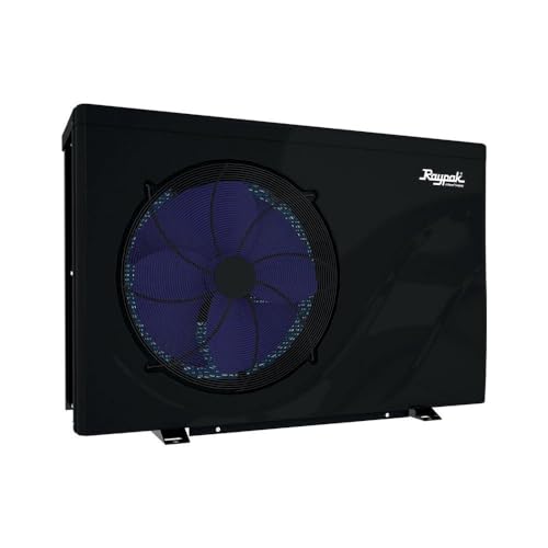 Raypak Crosswind Horizontal Discharge 50k BTU Pool & Spa Heat Pump - 1.28 kW (017740)