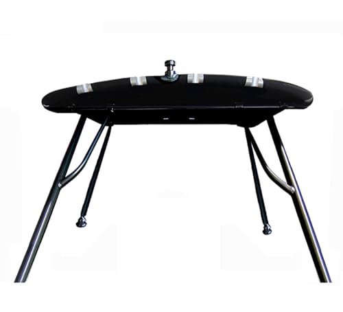 Krypt Towers WalkAround T Top Boat Tower Black with Black Canopy