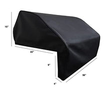 Windproof Covers 56 inch Heavy Duty Premium Vinyl Grill Cover to fit Napoleon Prestige PRO 825 Built-in Grill