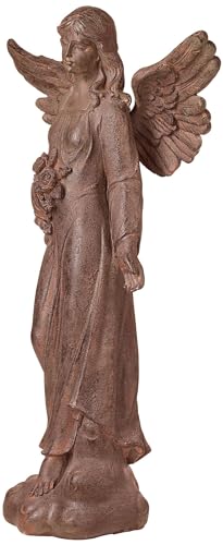 English Tudor Garden Angel 41 1/2" High Patio Outdoor Large Statue
