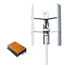 Wind Turbine Generator, 800W Free Energy Generator, Vertical 3-Phase Permanent Magnet Generator with Controller for Home Energy Supplementation