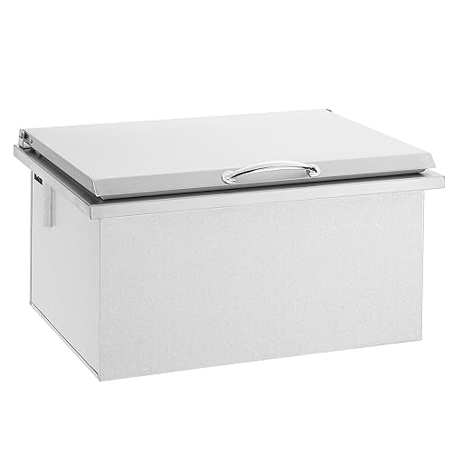 TrueFlame 40 lb Drop-in Outdoor Cooling Bin Beverage Cooler
