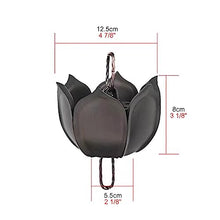HCZKIUJ Rain Chains Rain Chains Gutter Adapter, Hanging Rain Catcher System for Garden Downspout, Roof Yard House Patio Rain Chimes, Rain Bells Outdoor Decor (5M/16.5FT)