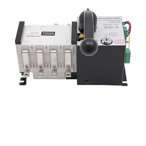 Dual Power Automatic Transfer Switch Automatic Generator Changeover Switch ATS Isolation Type for Emergency Power