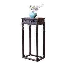 M3b6G8p1 bonsai pot stand Vintage Chinese Redwood Display Base