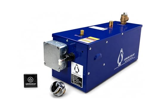 Leisure Steam 1-Touch Steam Generator | 460 Cubic Feet Options | Made in the USA]