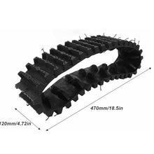 Rubber Track Tracks For ATV Go Kart UTV Buggy Snow Blower Sand Snowmobile Quad Dirt Bike Wheels Accessories