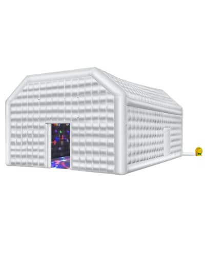 VEVOR Inflatable Nightclub Party Tent 29.5 x 19.7 x 13.1 Ft White