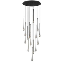 ET2 Stillo 27W 18 LED Pendant Light 18" Tall 25.5" Wide Black